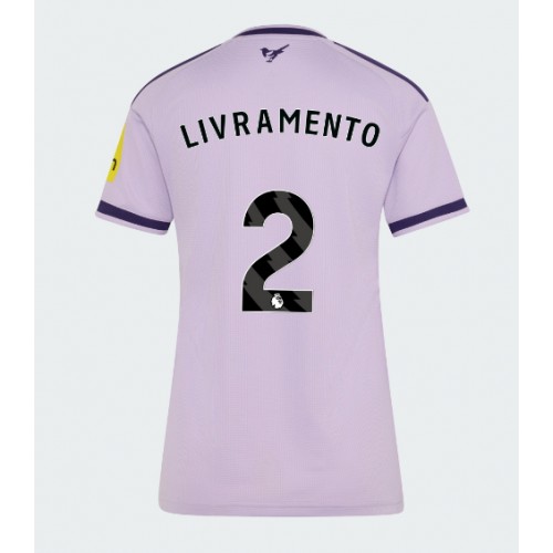 Newcastle United Tino Livramento #2 Tredjeställ Dam 2026-27 Kortärmad